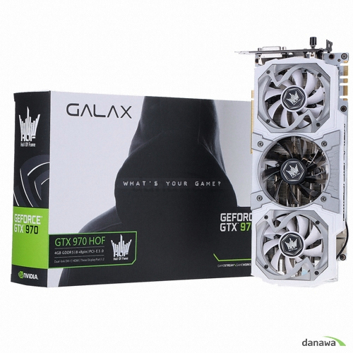 갤럭시 GALAX 지포스 GTX970 Hall Of Fame D5 4GB_이미지