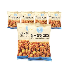 청우식품 CW 청우 참소라형과자 2p x 5개 옛날과자