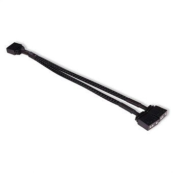 ALPHACOOL Y형 스플리터 <b>ARGB</b> 3pin to 2x3-pin <b>케이블</b>
