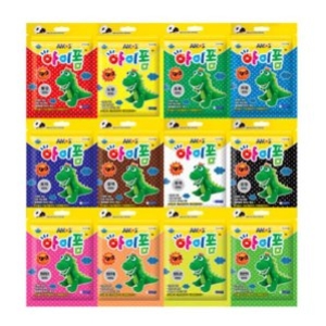 아모스 2000 아이폼 지퍼백 50gX12개 칼라폼 클레이_이미지