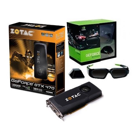 ZOTAC 지포스 GTX470 D5 1.2GB + 3D VISION KIT 조텍코리아
