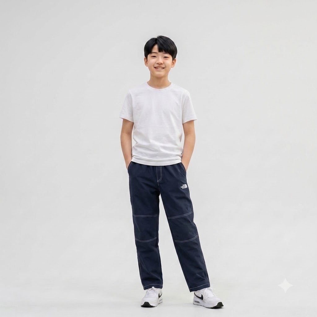 노스페이스키즈 익스플로링 팬츠 다크네이비 NP6NQ03U NP6NQ03UDNA