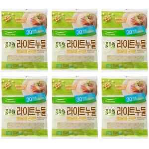 풀무원 병아리콩 곤약면 라이트누들 150g (6개)_이미지