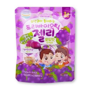 다이식품 유산균이 좋아하는 프리바이오틱 젤리 포도맛 1개_이미지