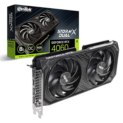 [RTX4060 8G] �̿��� ������ RTX 4060 STORM X Dual OC D6 8GB