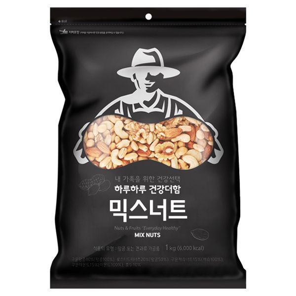 넛츠팜 믹스너트 1kg (5개)_이미지