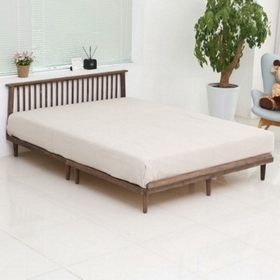 잉카 플로렌스 평상형 원목 헤드 침대 Q