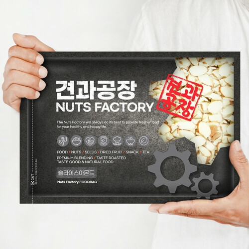 견과공장 KG 아몬드 슬라이스 1kg_이미지