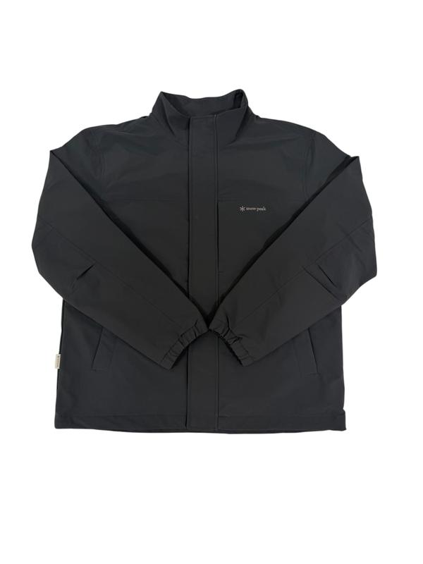 스노우피크 캠프 드라이 스탠드넥 바람막이 Dark Charcoal S26FMF-WB62 DC_이미지