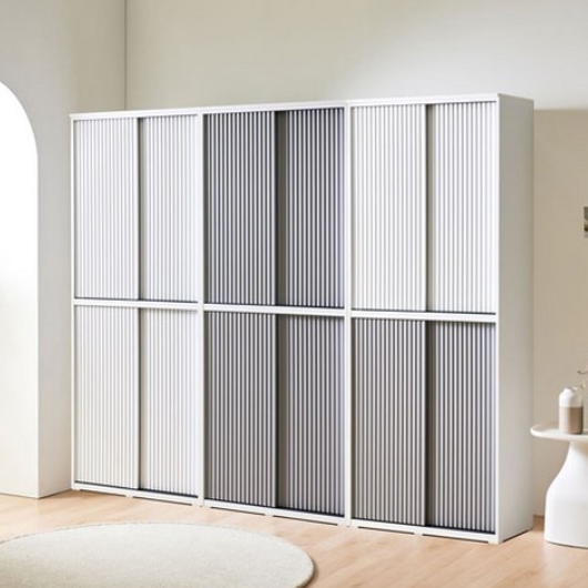 유니우드 파모스 미닫이 템바보드 수납장 2000_이미지