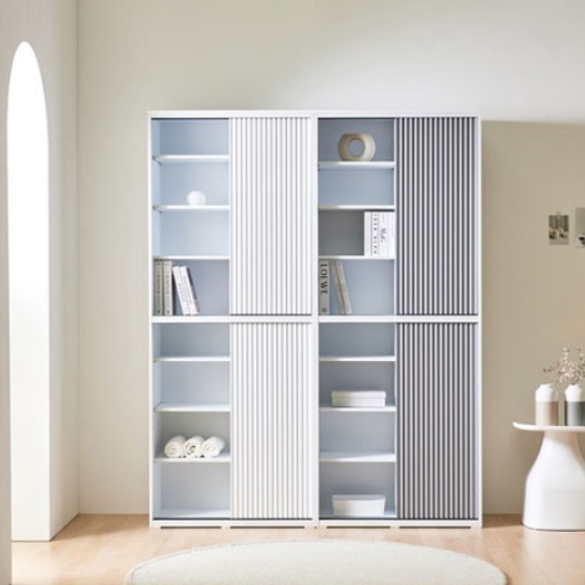 유니우드 파모스 미닫이 템바보드 수납장 2000_이미지