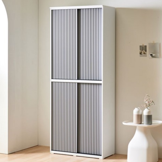 유니우드 파모스 미닫이 템바보드 수납장 2000_이미지