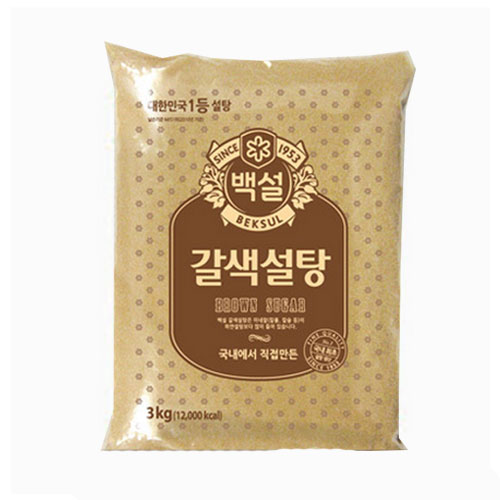 백설 갈색설탕 1kg (9개)_이미지