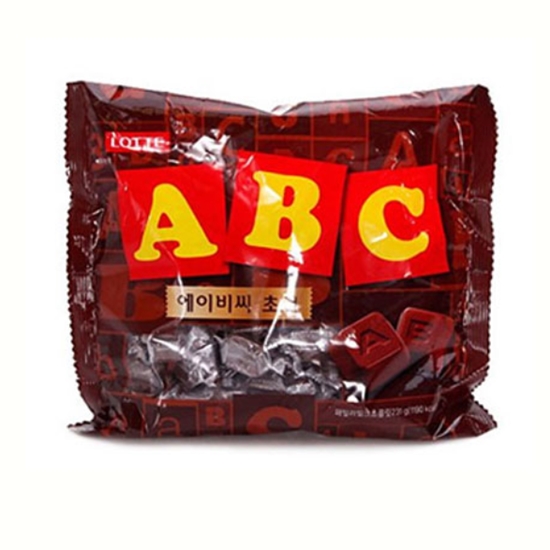 롯데웰푸드 ABC 초콜릿 65g (20개)