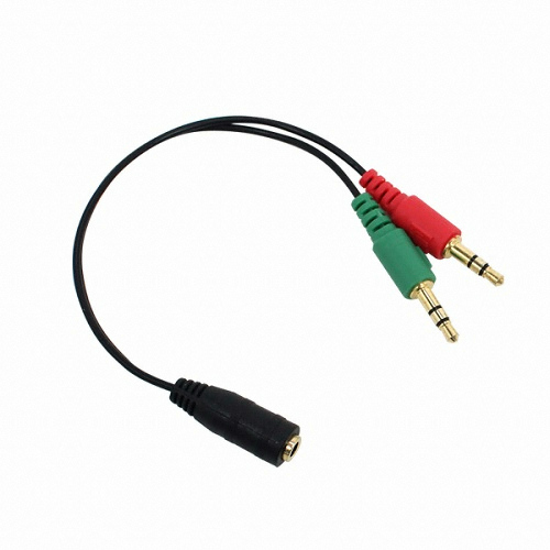 ������Ʈ��ũ NEXI 4�� to 3�� 3.5mm ���׷��� Y ���̺� (NX-YST015)