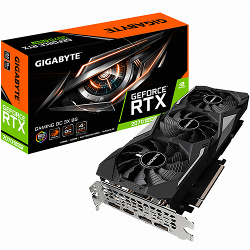 GIGABYTE 지포스 RTX 2070 SUPER GAMING OC D6 8GB