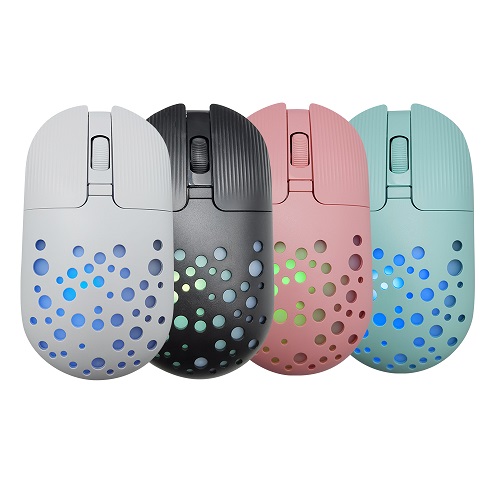 디알고 M20L 무소음 충전 무선 마우스 (화이트)