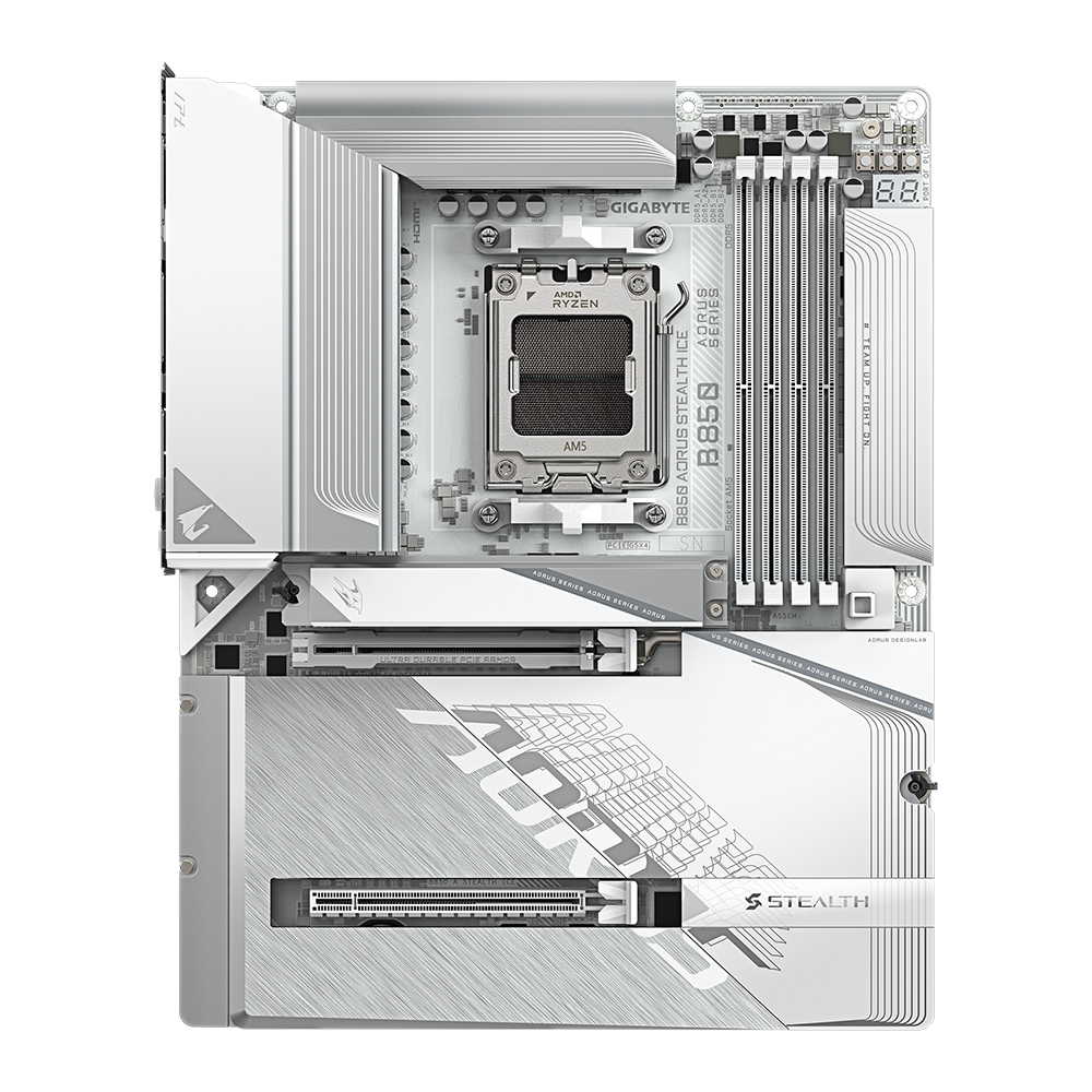 GIGABYTE B850 AORUS STEALTH ICE ���̾���