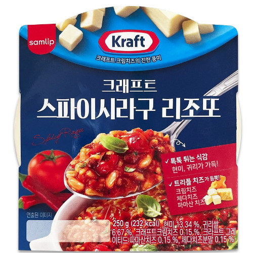 SPC삼립 크래프트 스파이시라구 리조또 250g (12개)_이미지