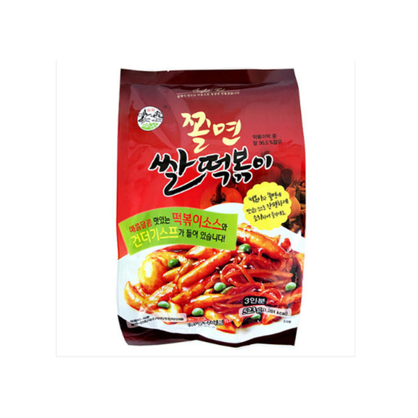 송학식품 쫄면 쌀떡볶이 523g (8개)_이미지