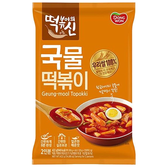 동원F&B 떡볶이의 신 국물떡볶이 422g (3개)_이미지