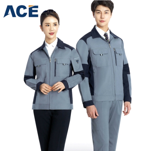 근무복 ACE-1902 춘하작업복 상/하 스트레치 메쉬 가슴포켓 점퍼 건빵주머니 카고팬츠