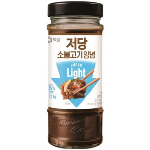  백설 저당 소불고기 양념 490g [4개]