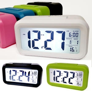 데이오프 스마트 센서 탁상 알람 전자시계 디지털  화면이 커서 보기 좋고 가성비가 높은 시계_이미지