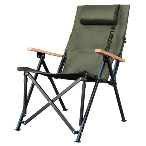레토 릴렉스 롱 캠핑체어 2개 (카키)_이미지