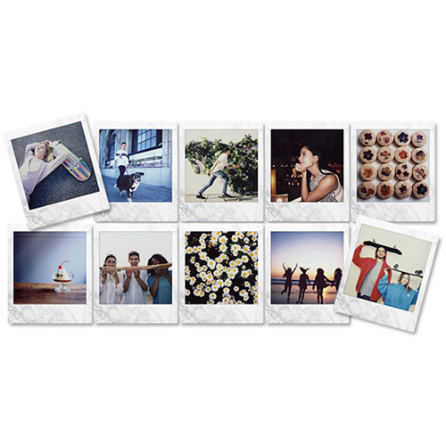 후지필름 INSTAX 스퀘어필름 화이트마블 (10매)_이미지