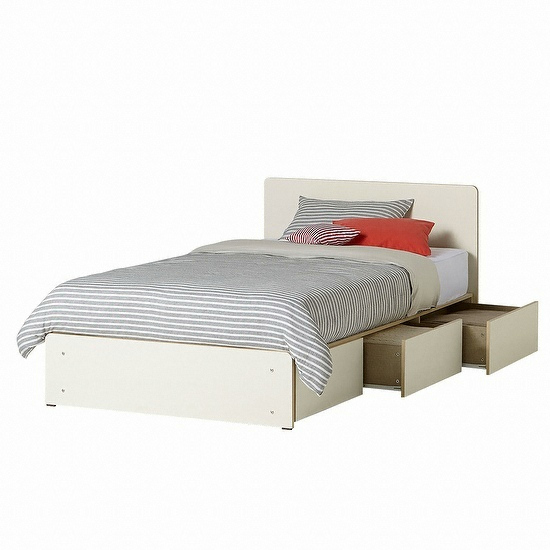 한샘 아임빅 일반헤드 수납 침대 SS (노뜨라이트본넬)_이미지