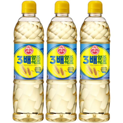 오뚜기 3배 양조식초 900ml (3개)_이미지