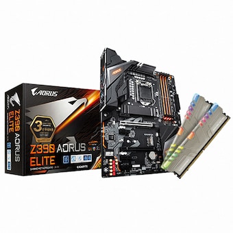 GIGABYTE <b>Z390</b> AORUS ELITE + RGB RAM 16GB 제이씨현