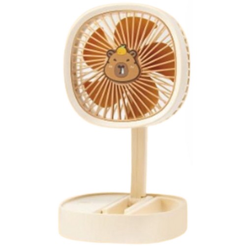 토이즈데이 플러스토리 카피바라 폴딩 스탠드 선풍기_이미지
