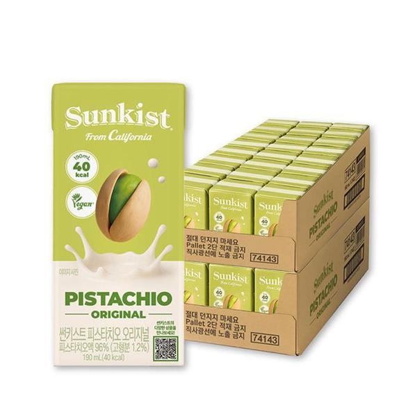 셀러허브 썬키스트 피스타치오 오리지널 190ml 48개입 S44234423_이미지