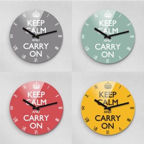 녹스디자인  리플렉스 Reflex KEEP CALM 무소음벽시계 KCR280시리즈 7종
