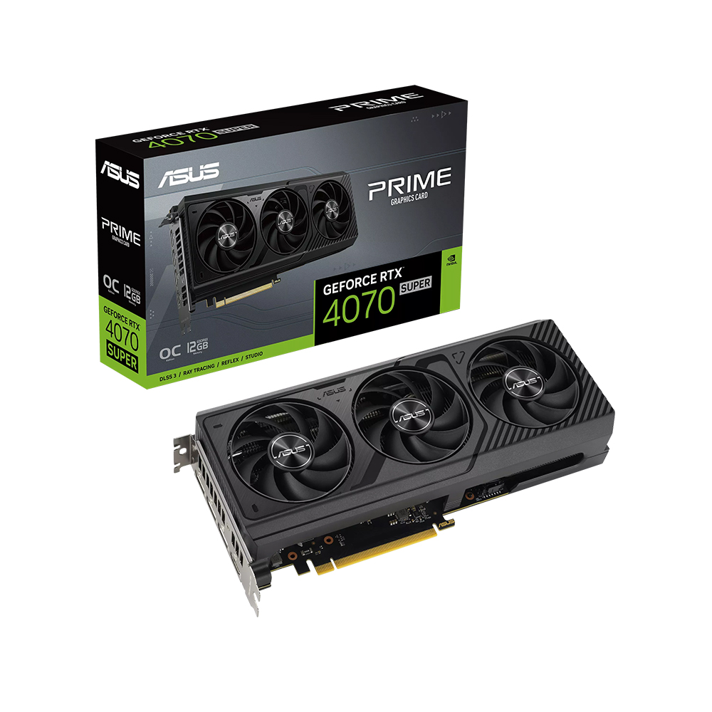 ASUS PRIME 지포스 RTX 4070 SUPER O12G OC D6X 12GB 인텍앤컴퍼니_이미지