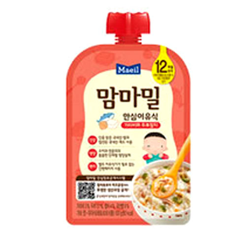 매일유업 맘마밀 안심이유식 가리비와 두부 100g (6개)_이미지