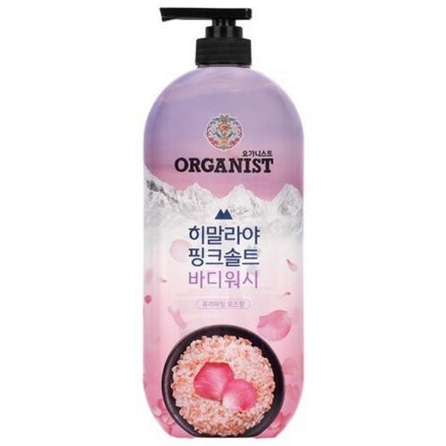오가니스트 히말라야 핑크솔트 바디워시 로즈향 900ml이미지입니다. 누르면 해당 게시물로 새창이동합니다.