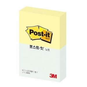 셀러허브 3M 포스트잇 노트 653 2YP 노랑 애플민트 5개 S7530005