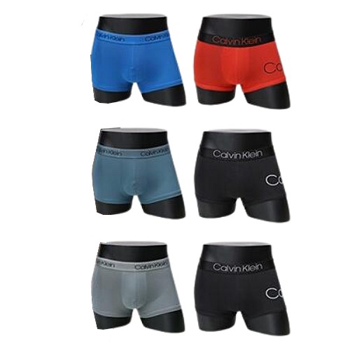 캘빈클라인 캘빈클라인언더웨어 4-1차 리미티드 에디션 드로즈 6종 세트 1MYDFK01 (6매)