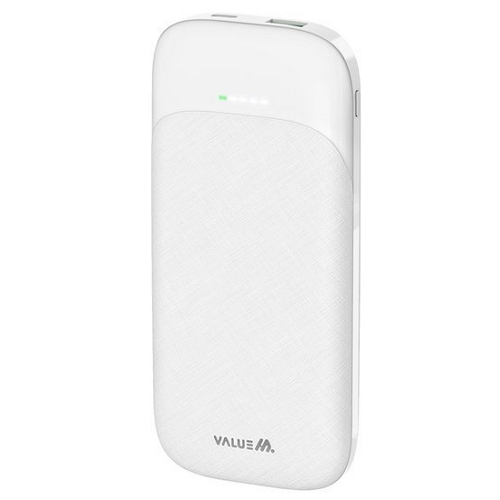 디엠케이코리아 밸류엠 PD 22.5W 슬림핏 케이블 일체형 보조배터리 VM-PA102PCP 10000mAh_이미지