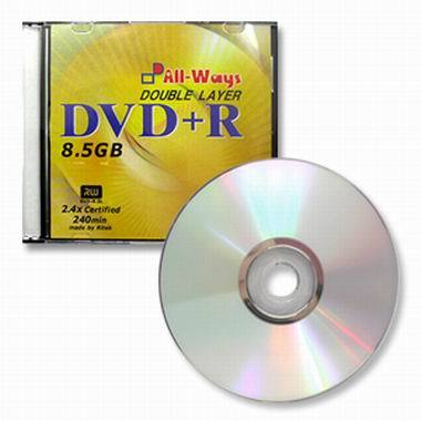 All-Ways DVD+R DL 8.5GB 2.4x ����