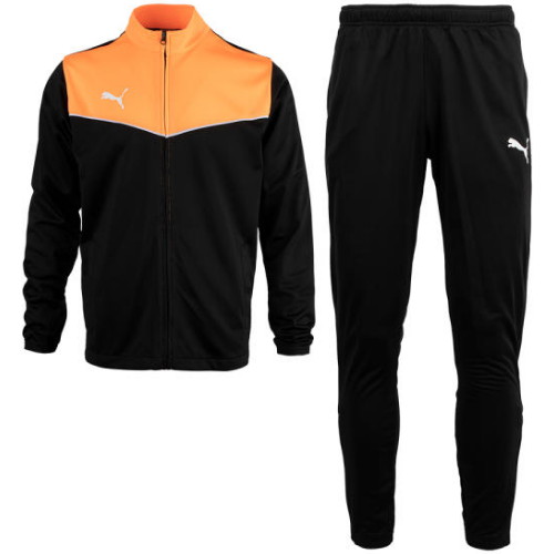 푸마 인디비주얼라이즈 트랙 수트세트 657534 (45, 네온시트러스)_이미지