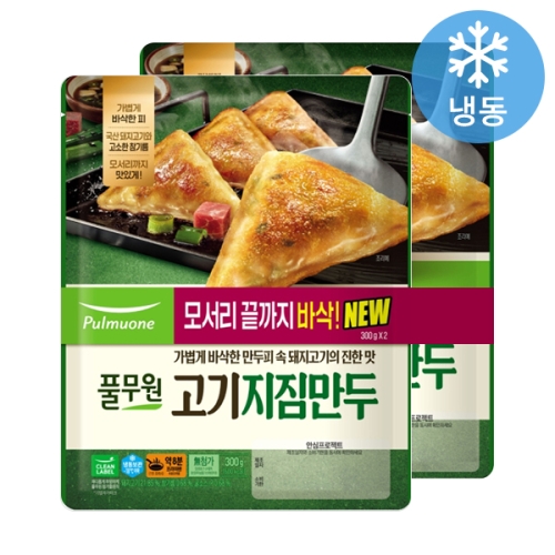 풀무원 고기지짐만두 300g (2개)_이미지