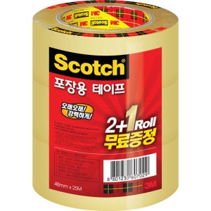 3M 스카치 포장용 테이프 3625 48mm x 25m