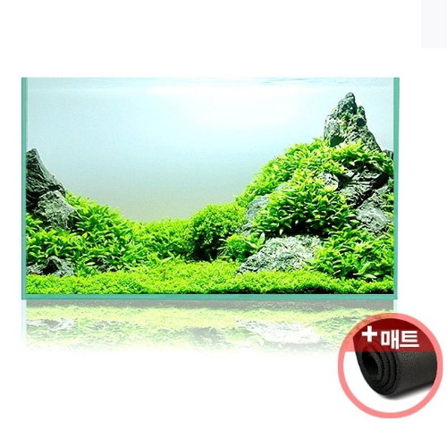 모비딕 2자 슬림 유리어항 (매트포함)
