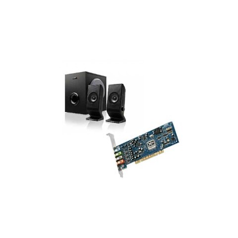 SBS 2.1 A200 + X-FI Xtreme Audio 패키지