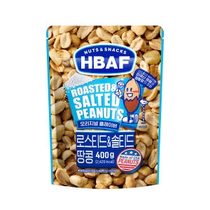 로스티드 앤 솔티드 땅콩 400g