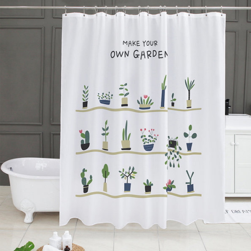 상상후 가드닝 샤워커튼_이미지